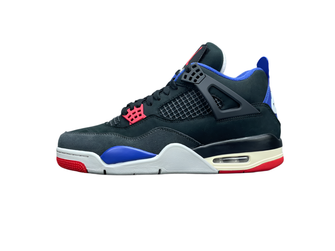 Jordan 4 Rare Air – Black/Blue/Red