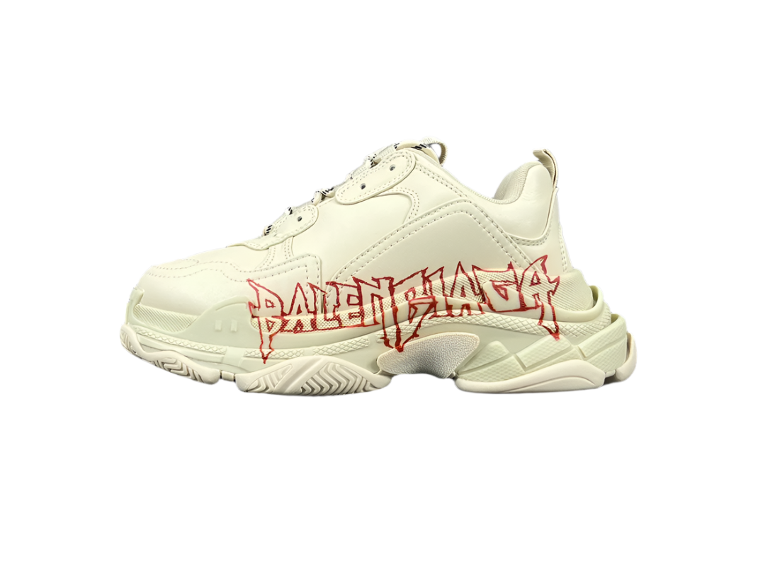 Balenciaga Triple S "Triple X White, black and Red