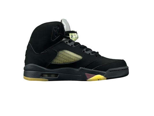 Air Jordan 5 Retro – Black,Yellow / Metallic Gold