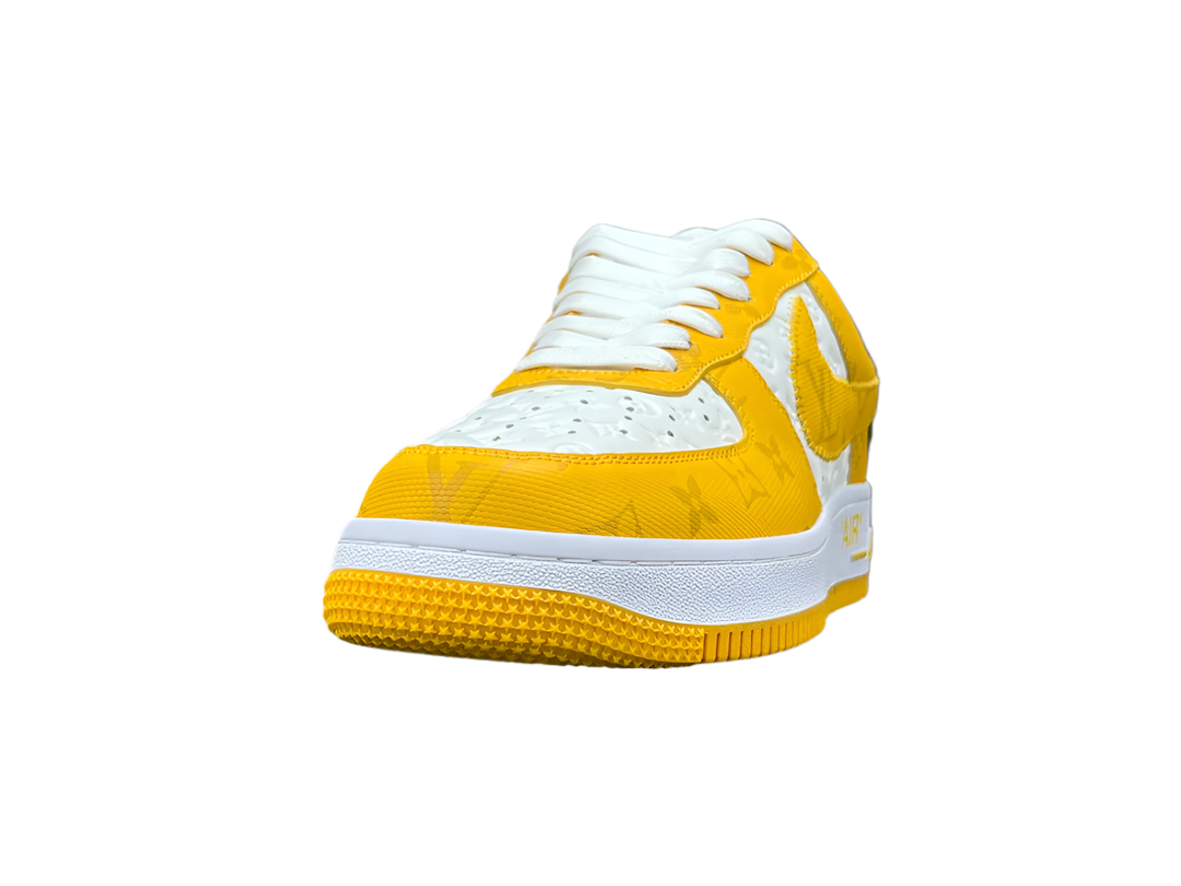 LOUlS VUlTTON x NiKe Air Force 1 Yellow