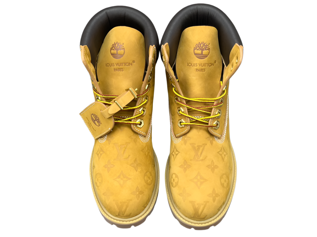 Timberland x LOUIS VUITTON YELLOW AND BROWN