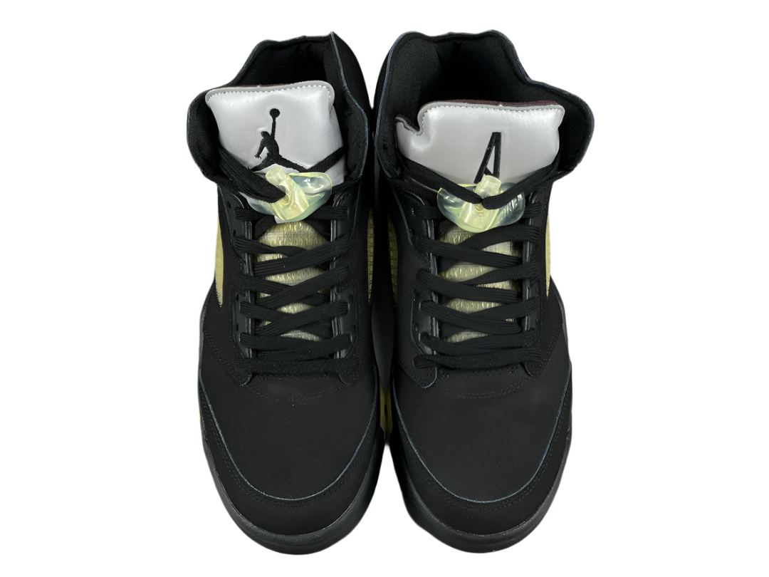 Air Jordan 5 Retro – Black,Yellow / Metallic Gold