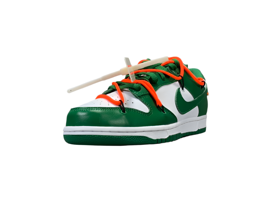 Off-White x Nike Dunk Low "Pine Green"