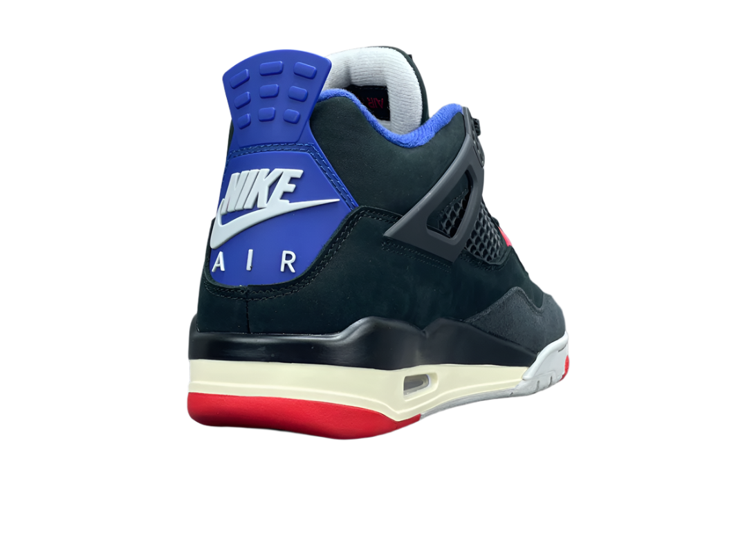 Jordan 4 Rare Air – Black/Blue/Red