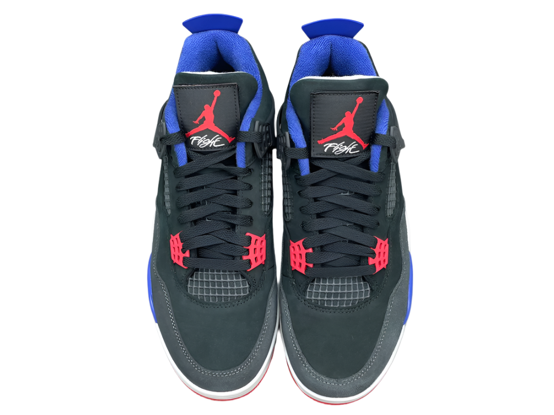 Jordan 4 Rare Air – Black/Blue/Red