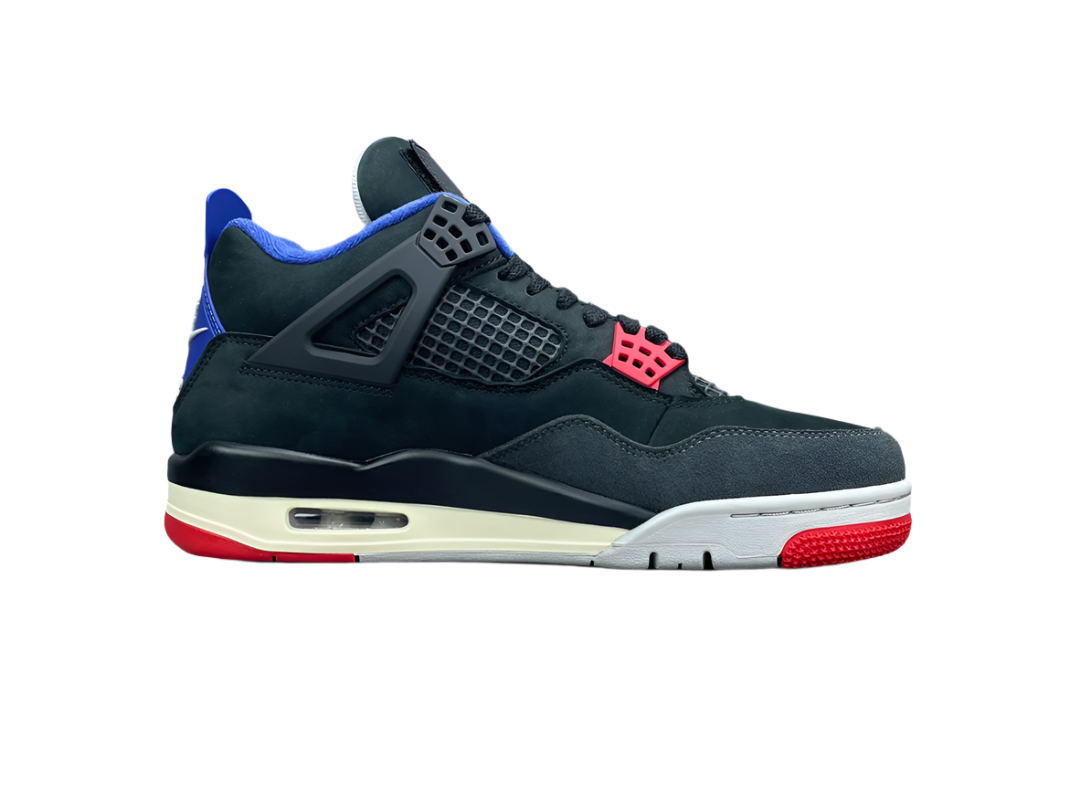 Jordan 4 Rare Air – Black/Blue/Red