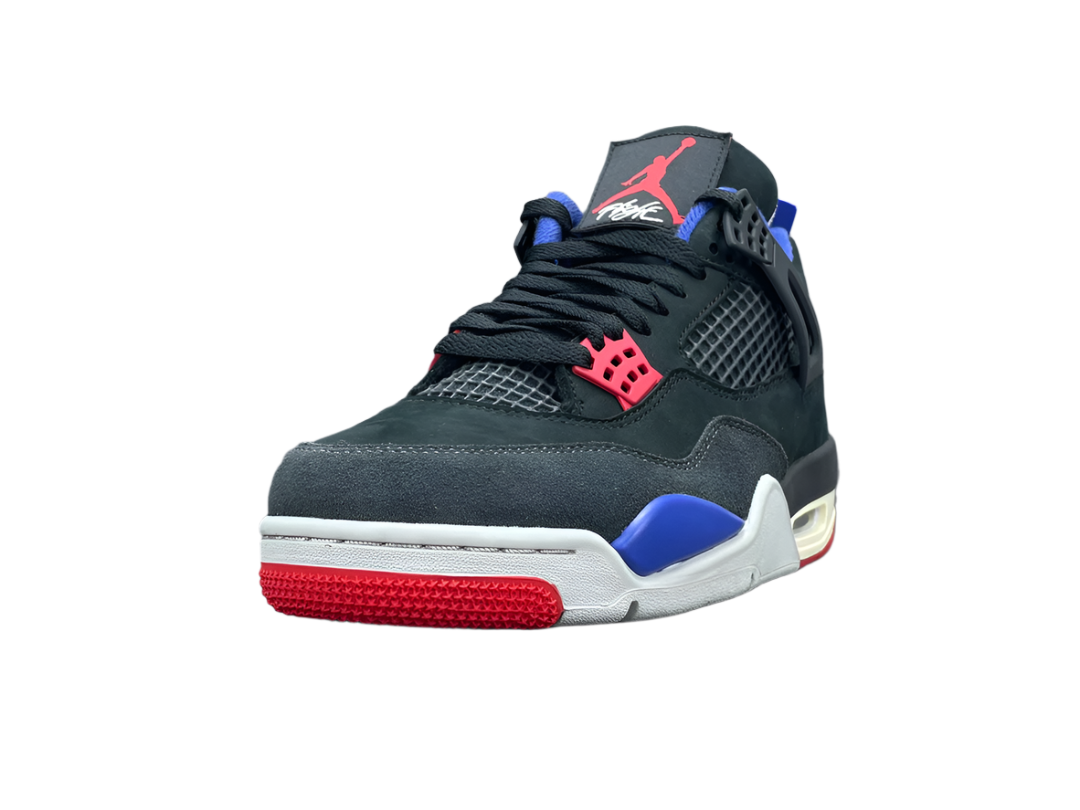 Jordan 4 Rare Air – Black/Blue/Red